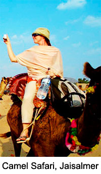 camel safari, jaisalmer